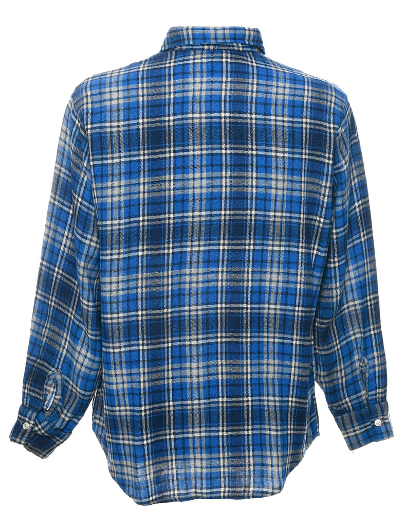 1970s Checked Shirt - M