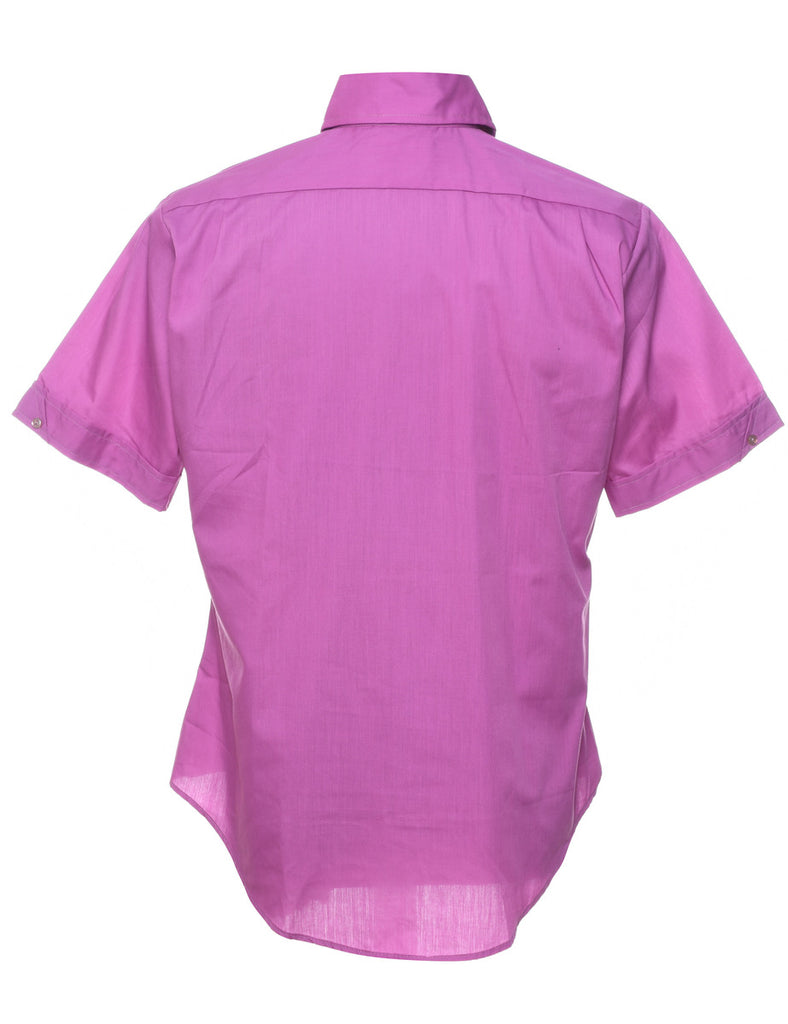 1970s Magenta Shirt - M