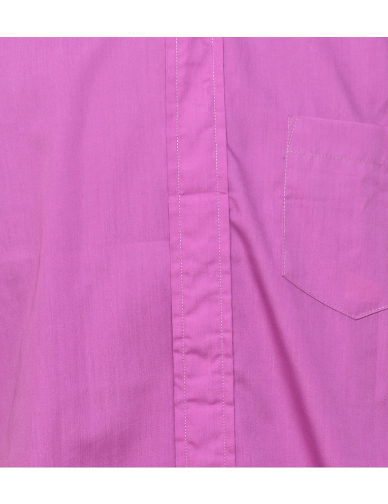 1970s Magenta Shirt - M