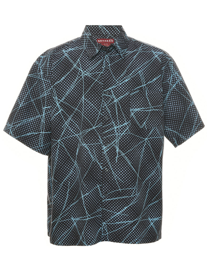 1990s Abstract Print Shirt - XL
