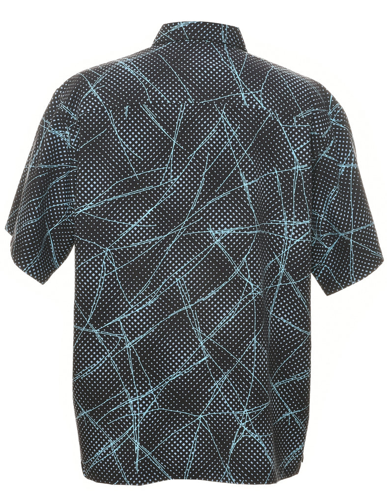 1990s Abstract Print Shirt - XL