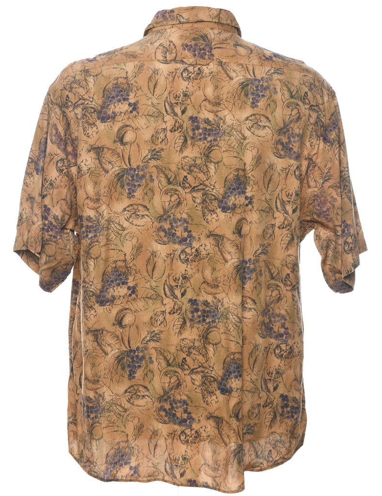 1990s Foliage Shirt - L