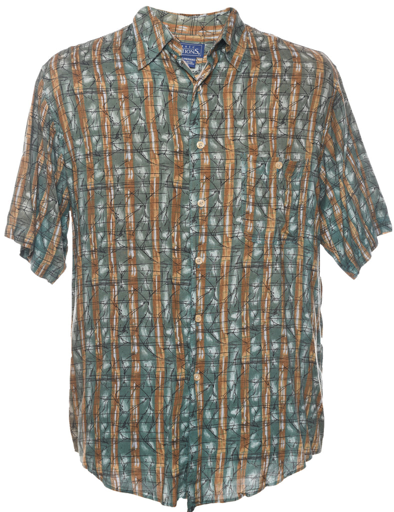 1990s Short Sleeve Shirt - M