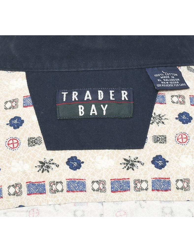 1990s Trader Bay Hawaiian Shirt - L