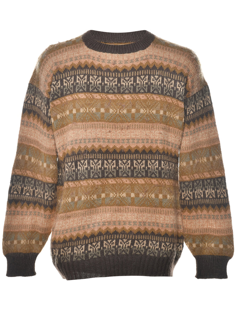 Abstract Pattern Jumper - L