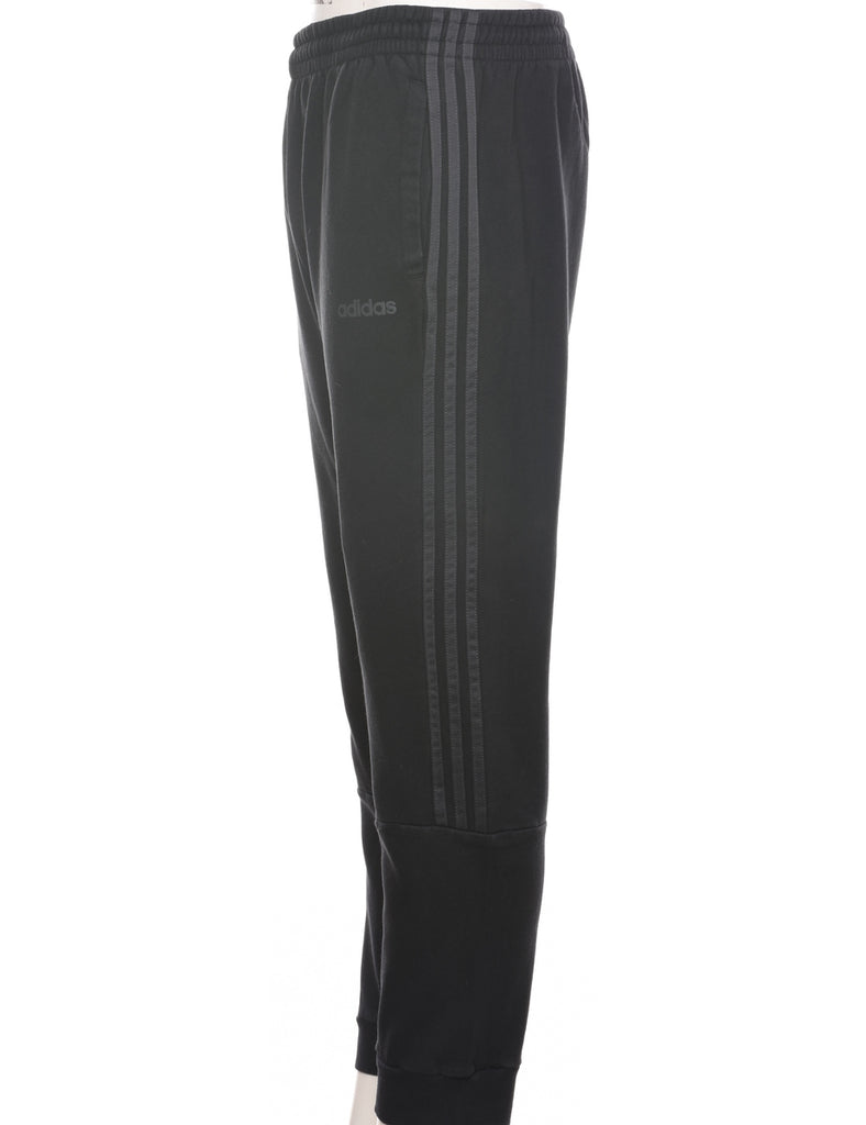 Adidas Black Classic Jogging Bottoms - W32 L29