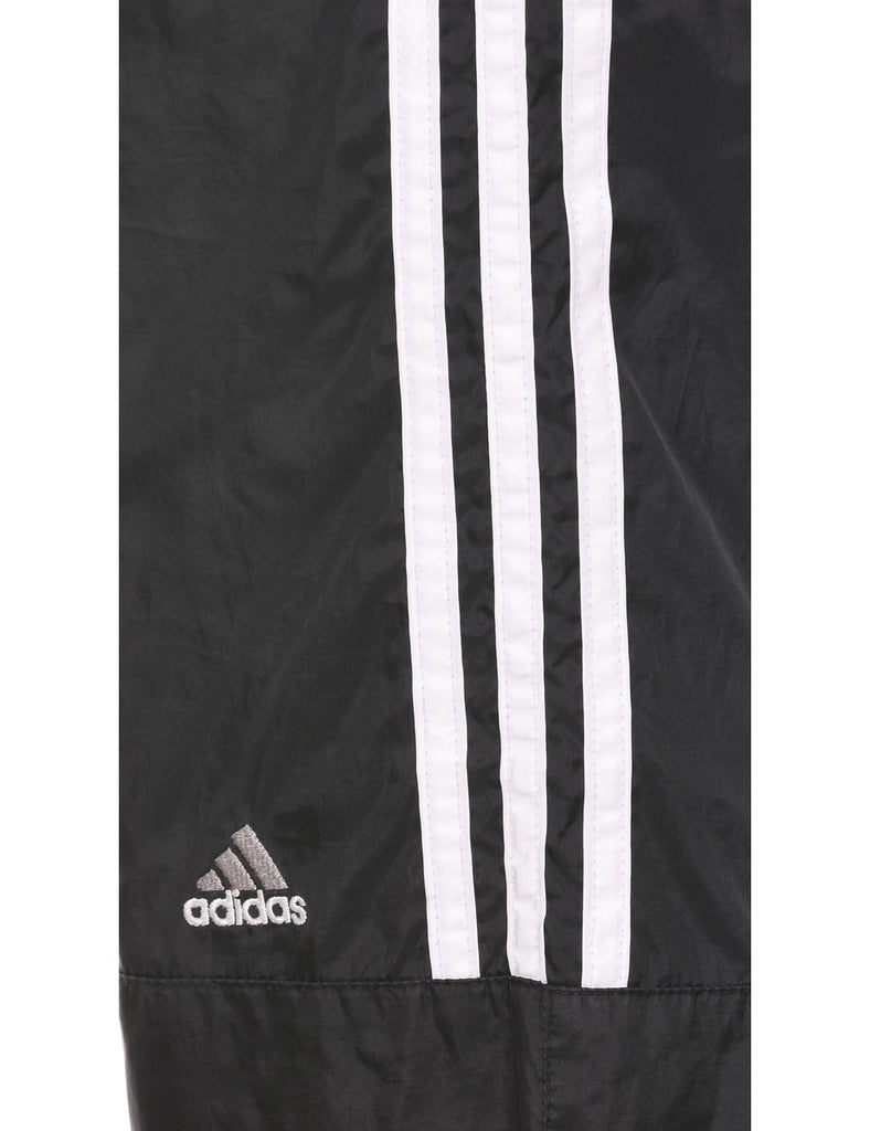 Adidas Black & White Contrast Track Pants - W30 L31