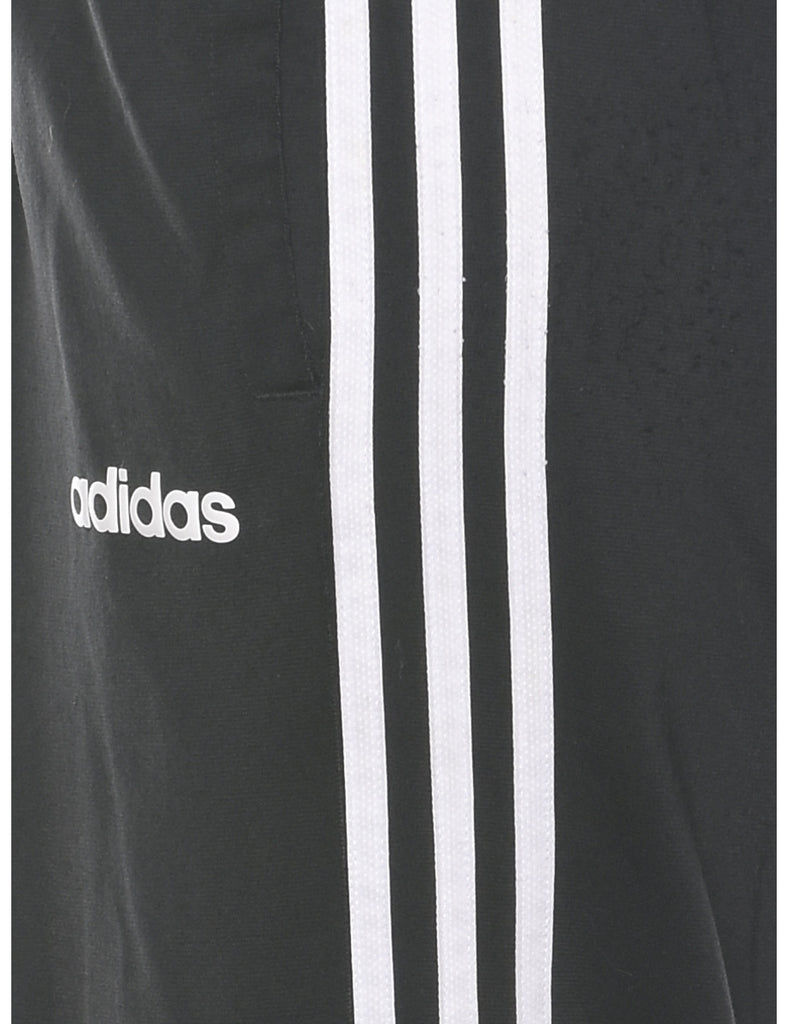 Adidas Black & White Contrast Track Pants - W26 L32