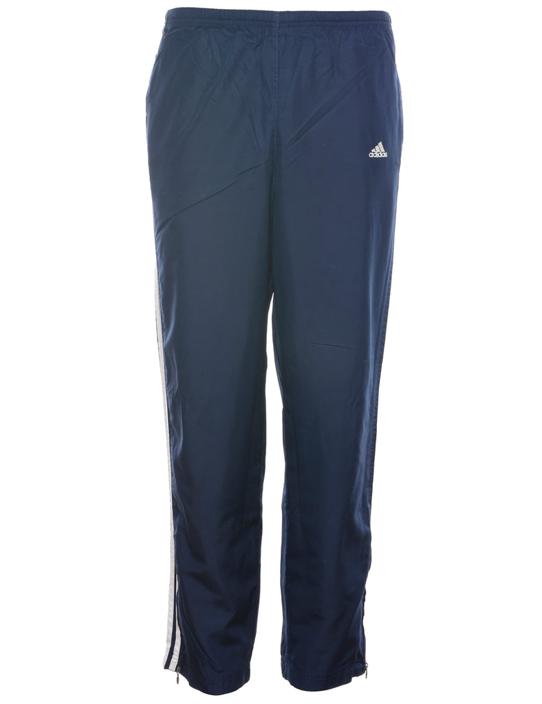 Adidas Navy & White Contrast Track Pants - W29 L30