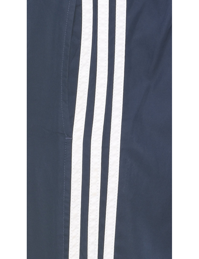 Adidas Navy & White Contrast Track Pants - W29 L30