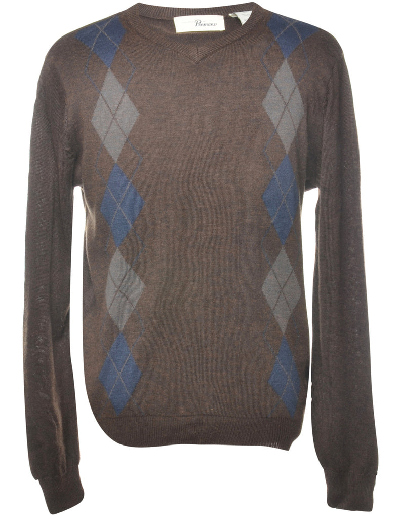 Argyle Jumper - L
