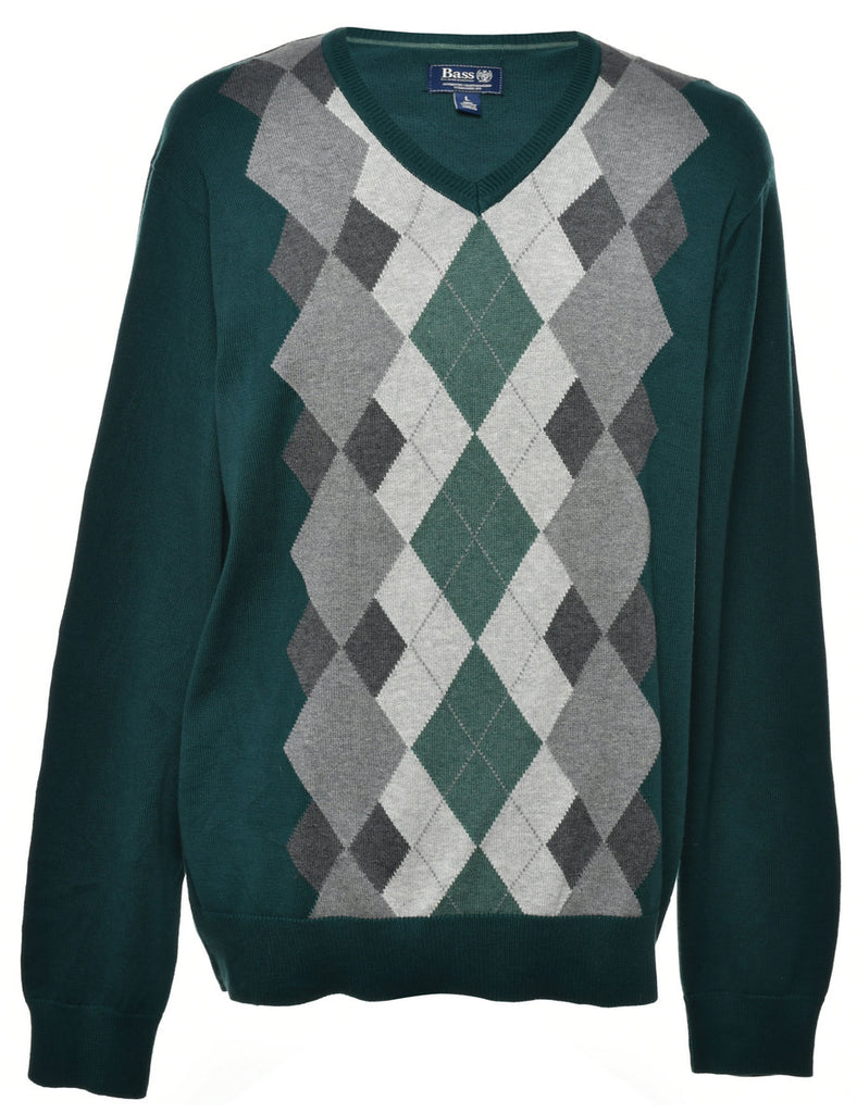 Argyle Jumper - L
