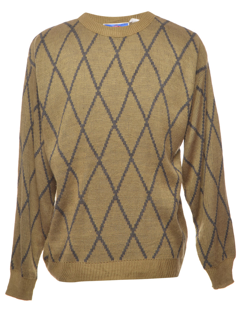 Argyle Jumper - M