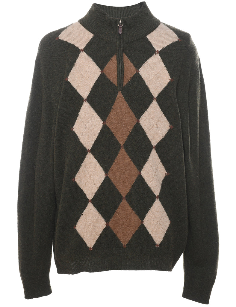 Argyle Jumper - L