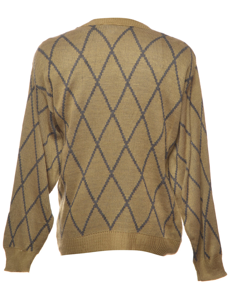 Argyle Jumper - M