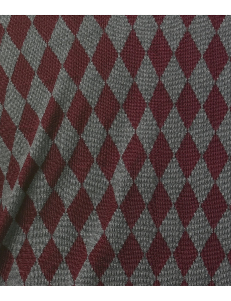 Argyle Jumper - M