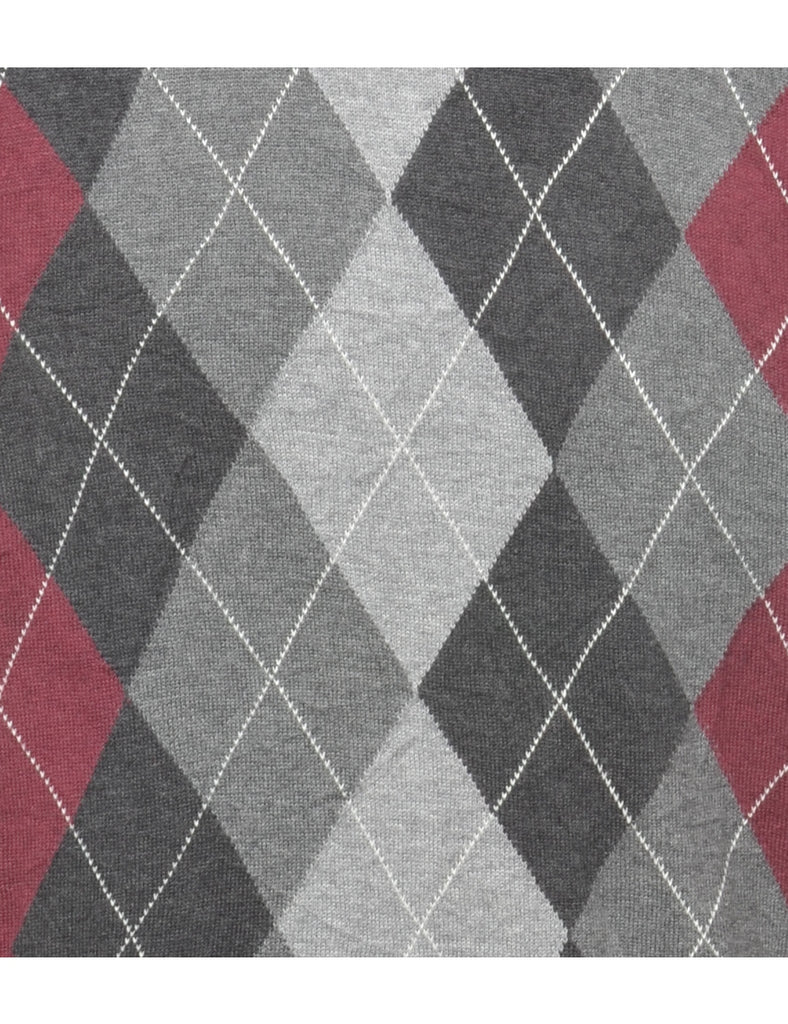 Argyle Jumper - XL