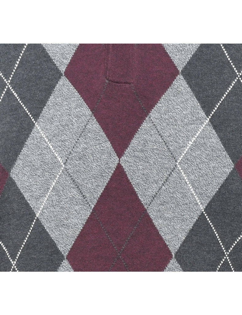 Argyle Jumper - M