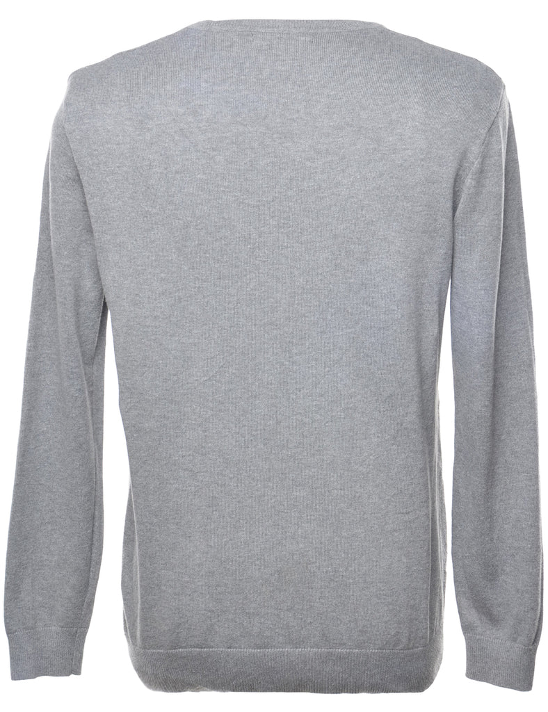 Argyle Knit Jumper - S