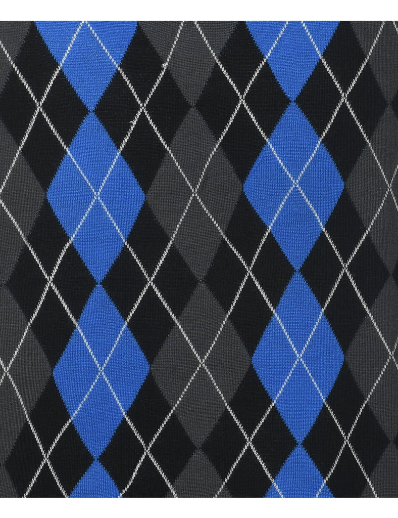 Argyle Sweater Vest - XXL