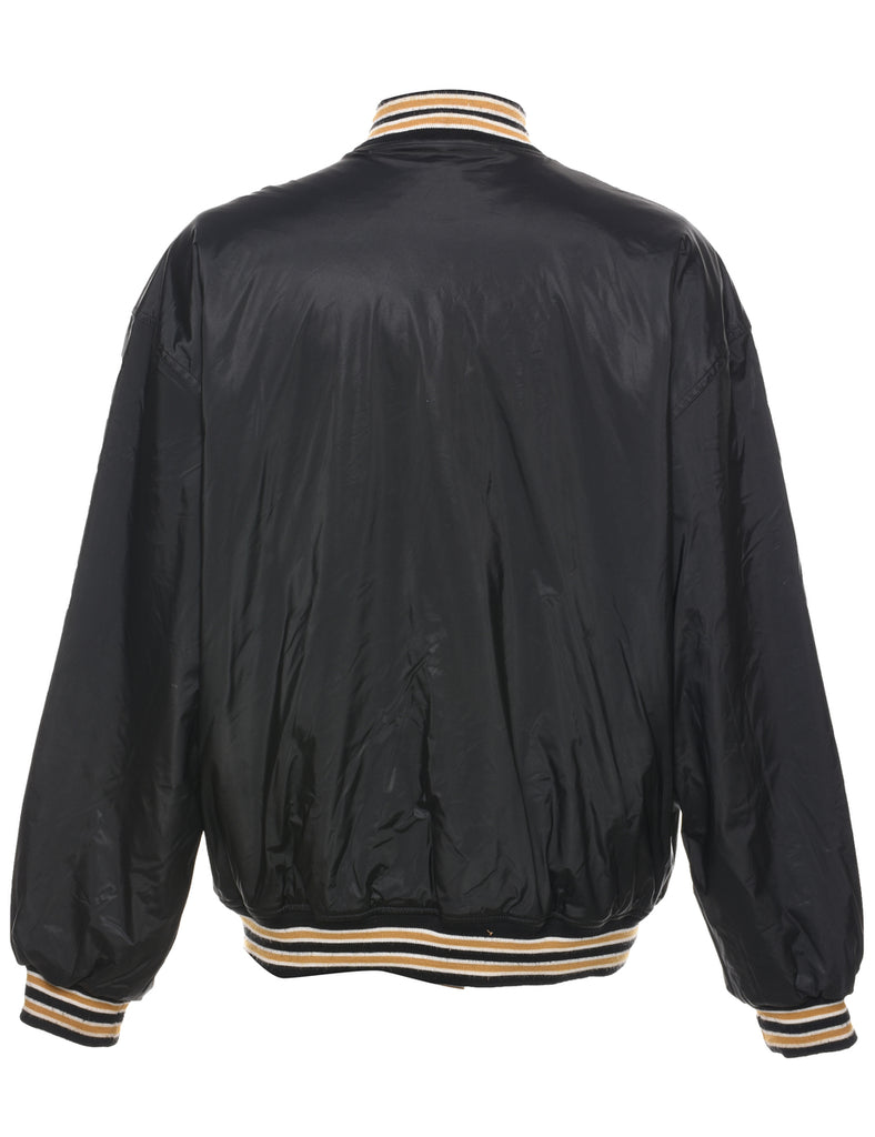 Army Embroidered Bomber Jacket - L