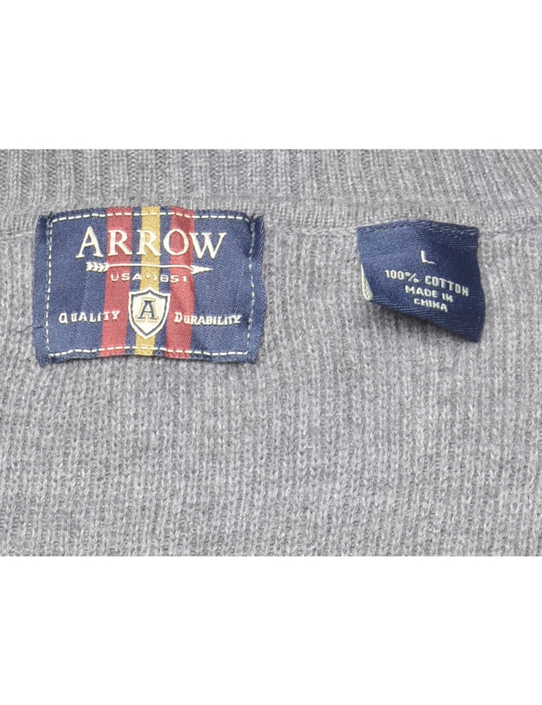 Arrow Argyle Jumper - L