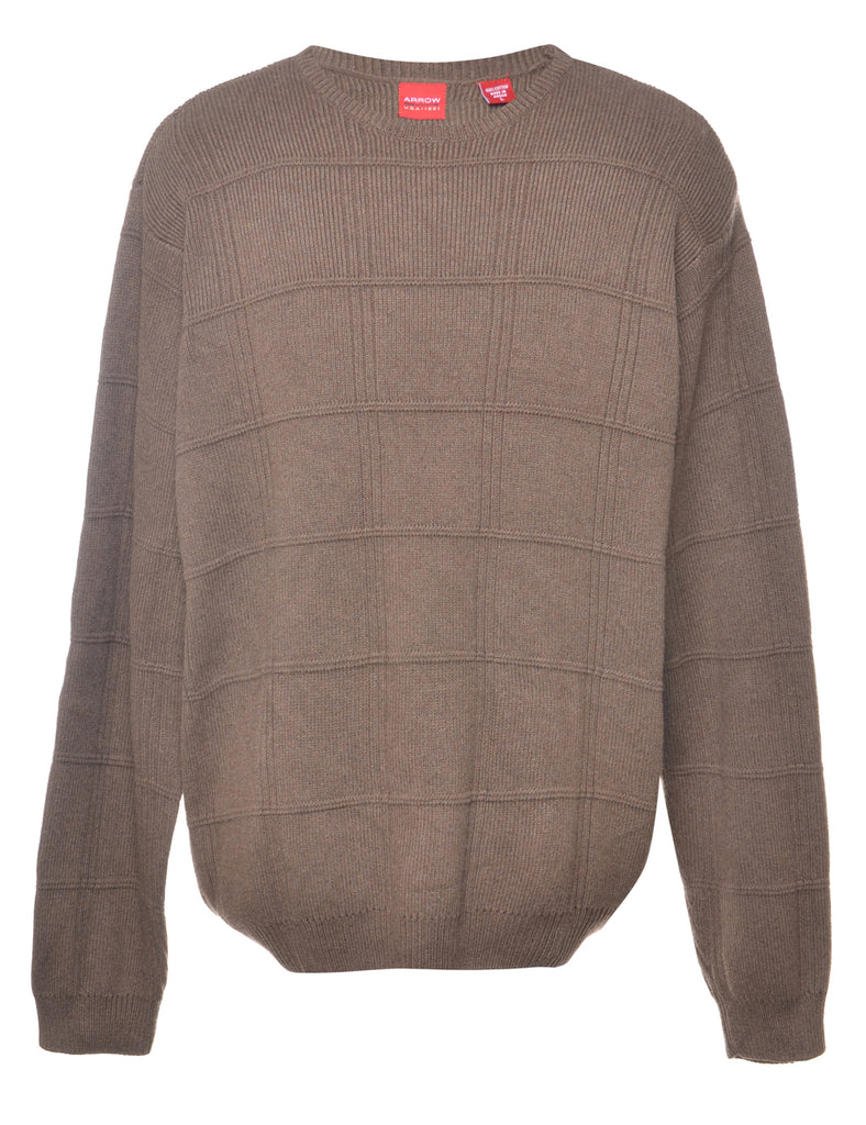 Arrow Checked Jumper - L