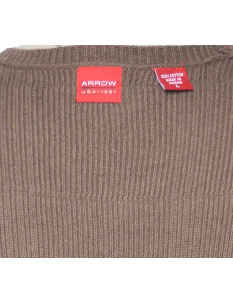 Arrow Checked Jumper - L