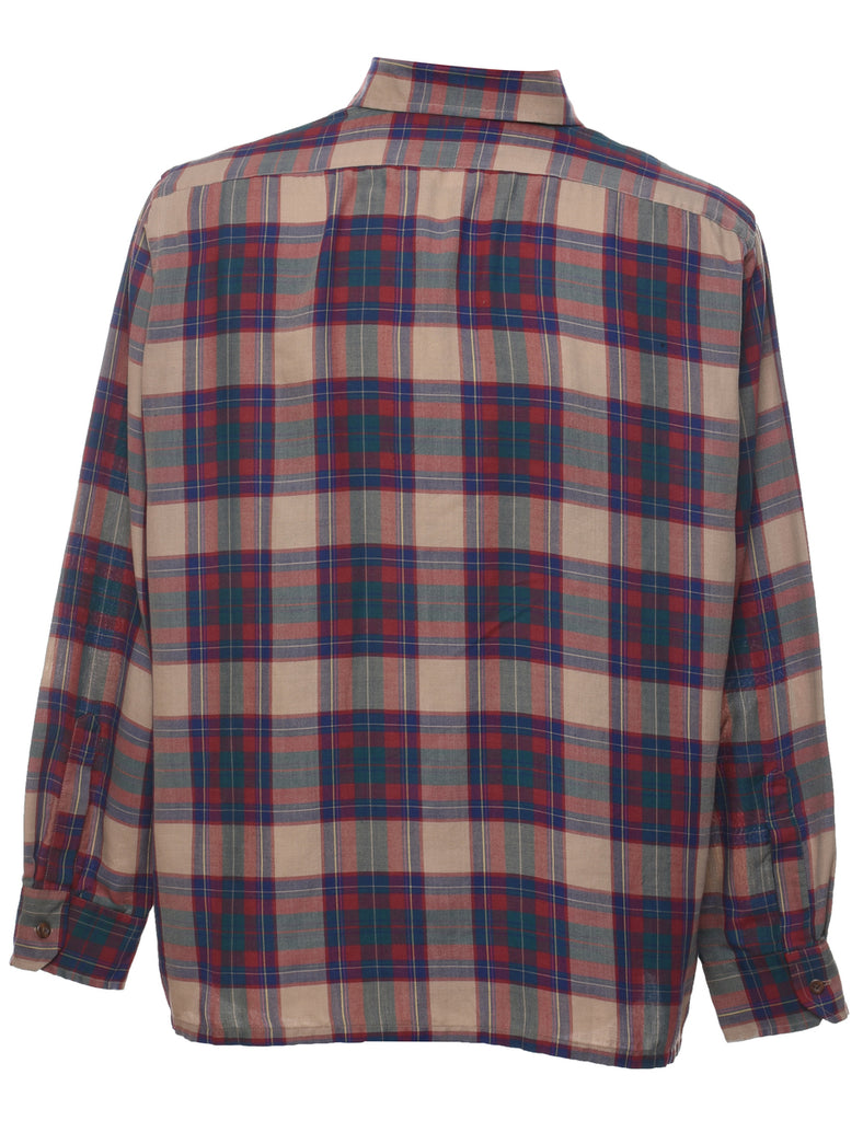 Arrow Checked Shirt - L