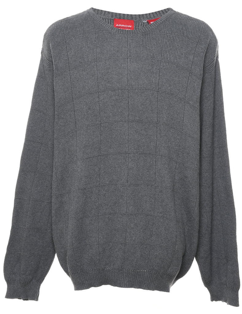 Arrow Dark Grey Jumper - XL