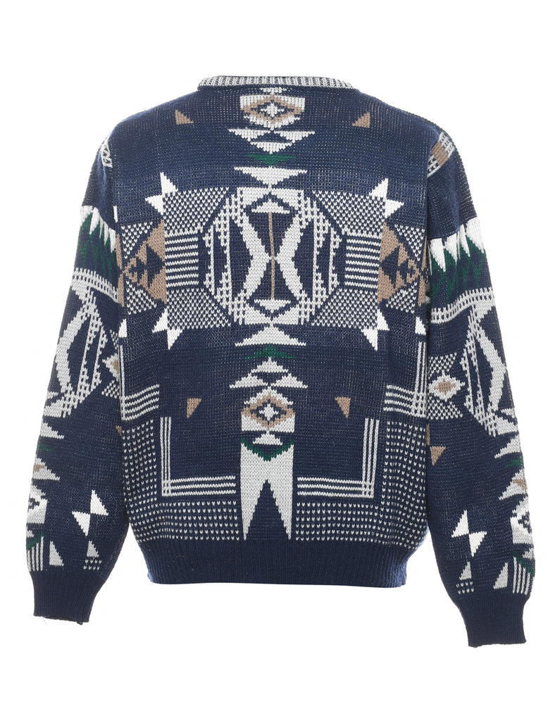 Aztec Print Jumper - XL