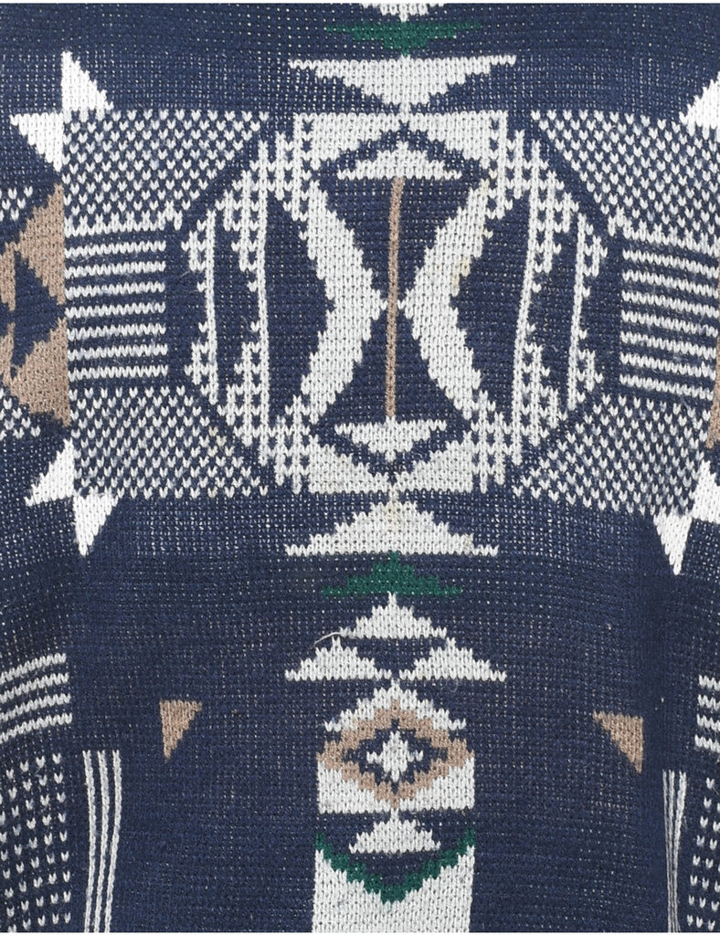 Aztec Print Jumper - XL