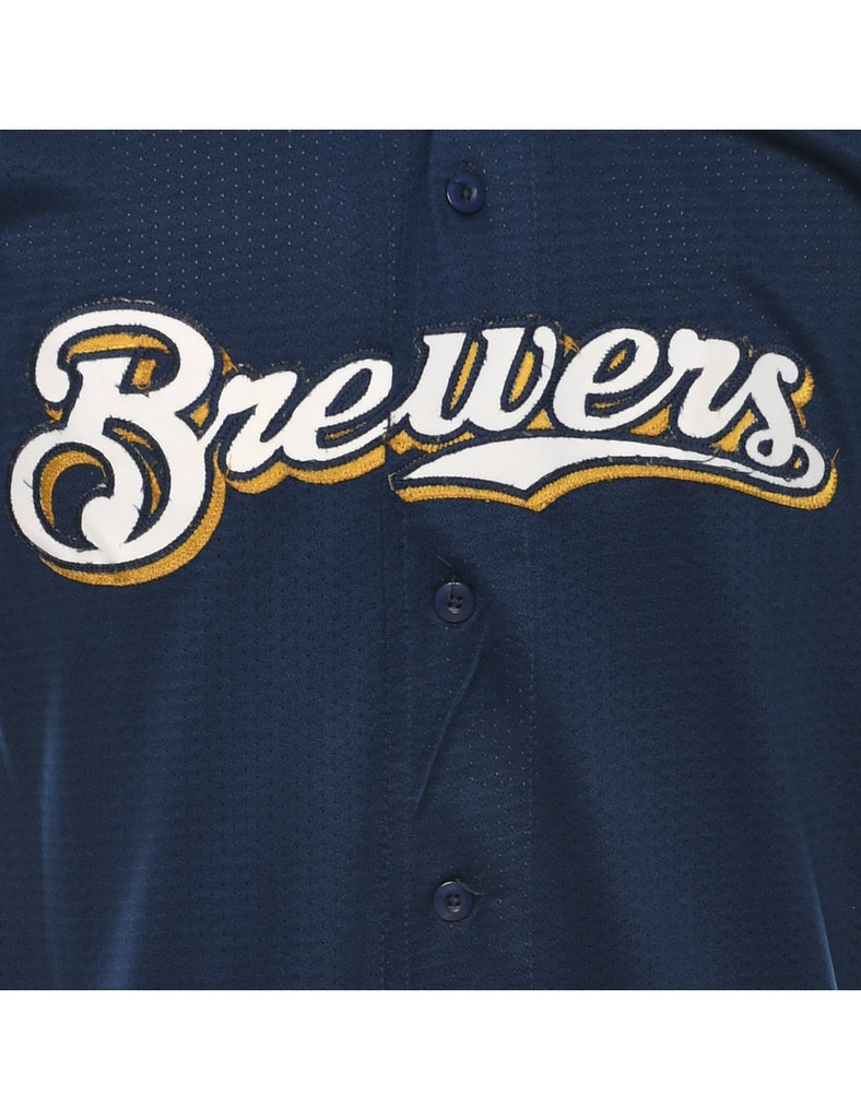 Baseball Brewers Printed T-shirt - M