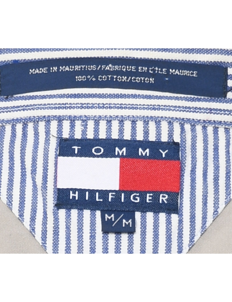 Beige 1990s Tommy Hilfiger Shirt - M