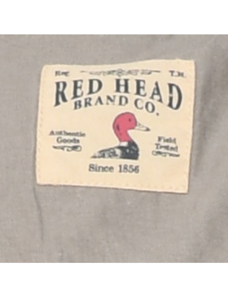 Beige Checked Shirt - S