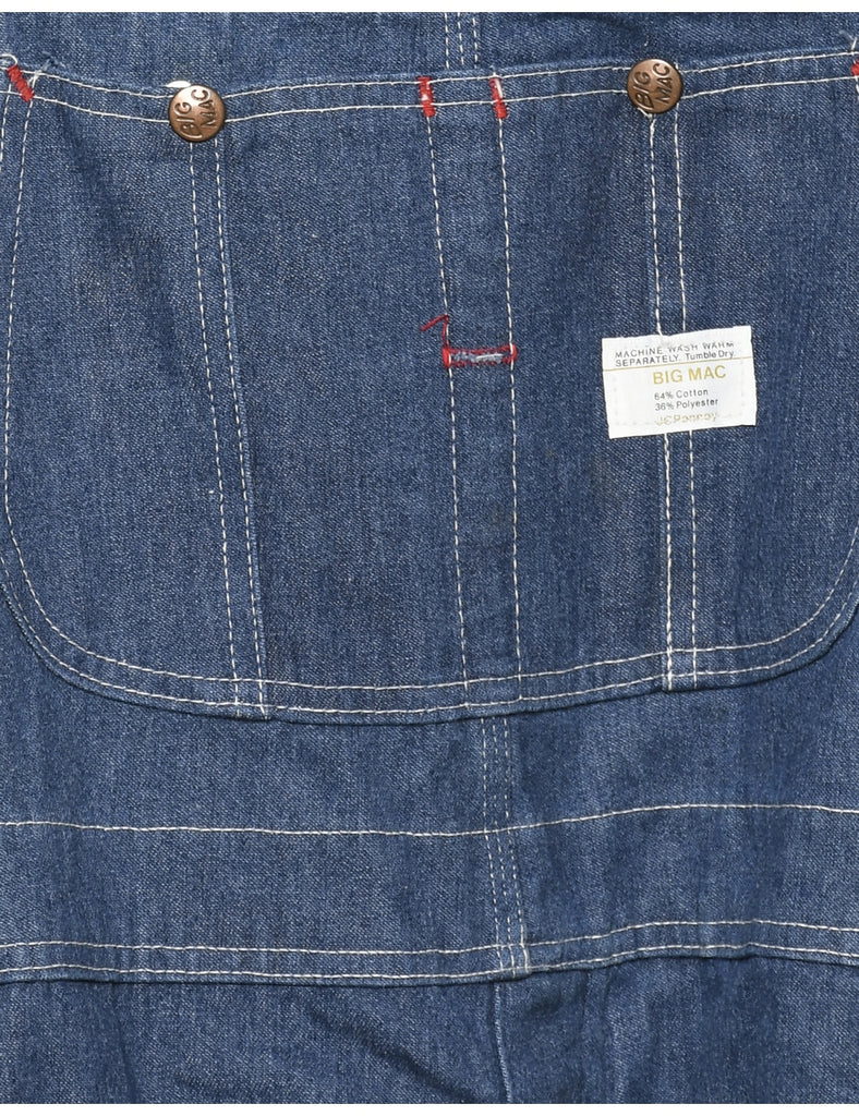 Big Mac Medium Wash Dungaree - XL