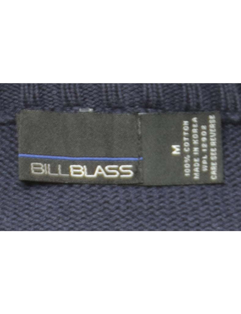 Bill Blass Checked Jumper - M
