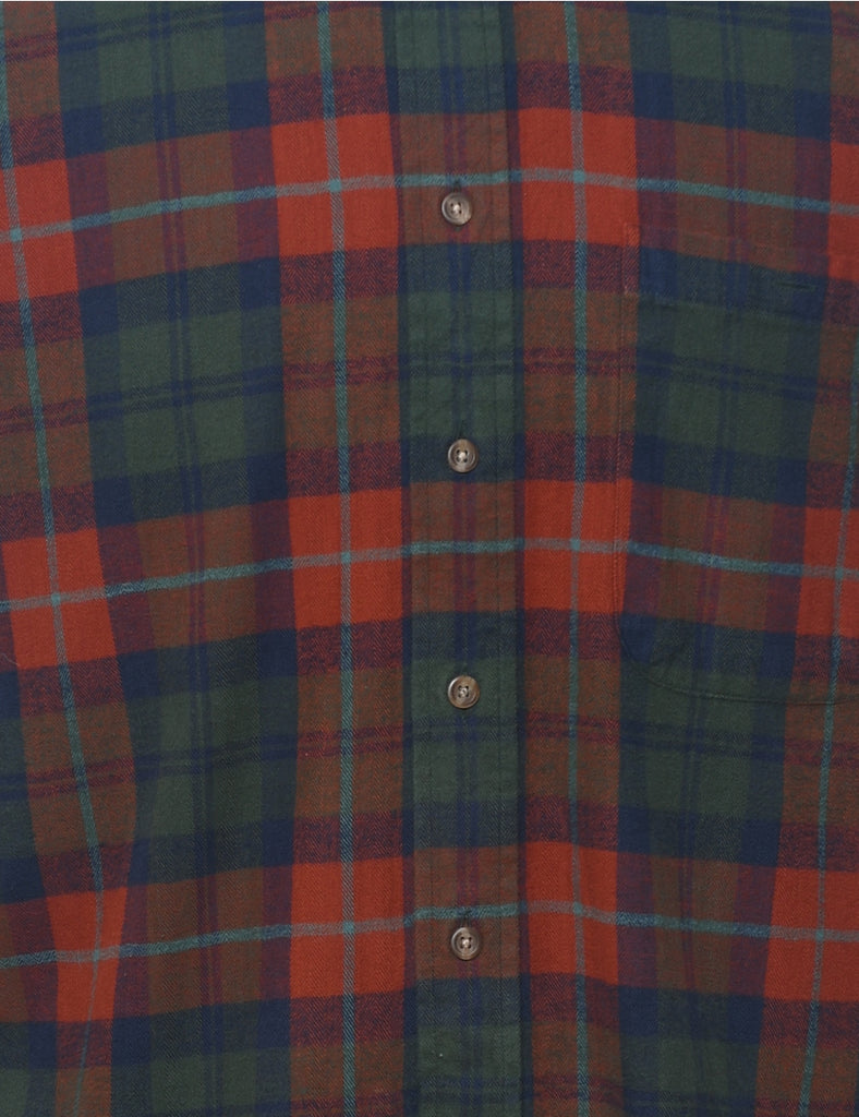 Bill Blass Checked Shirt - M