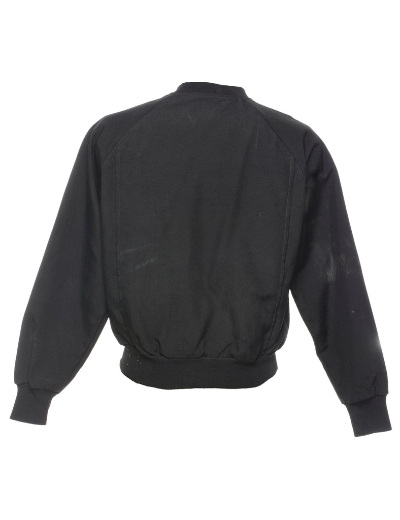 Black Bomber Jacket - M