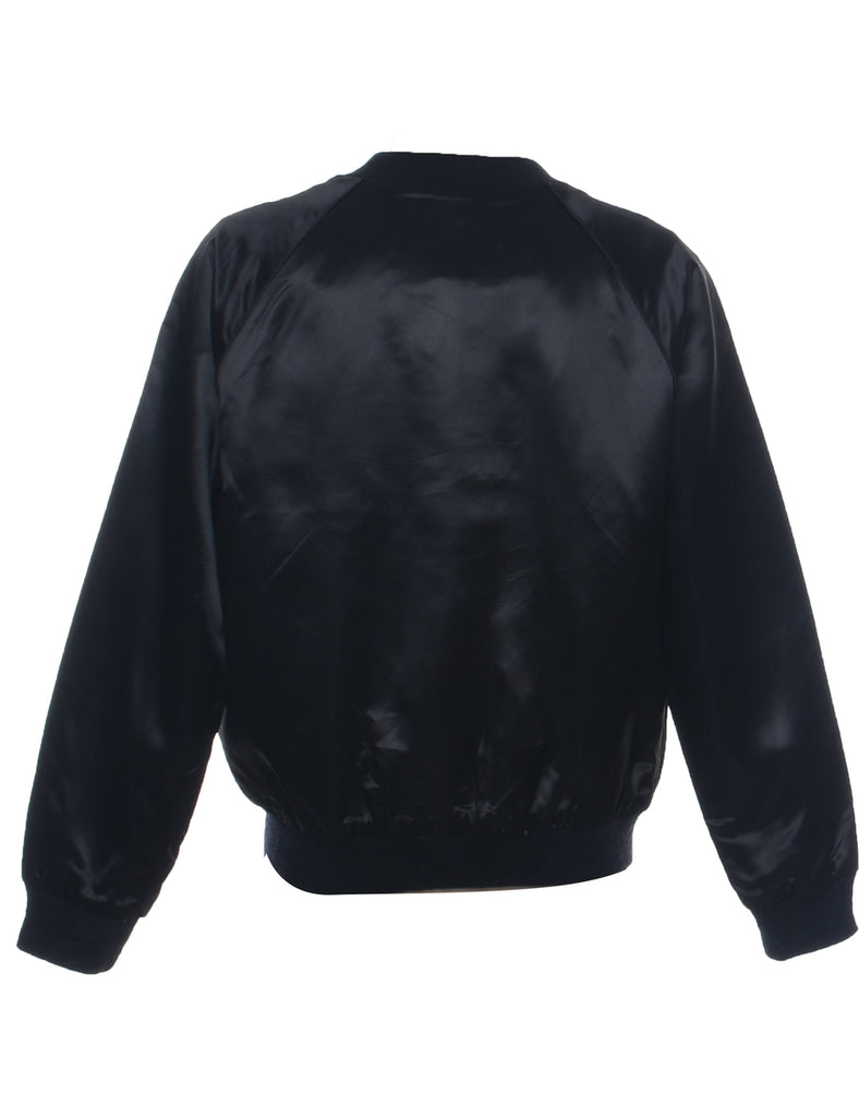 Black Bomber Jacket - M