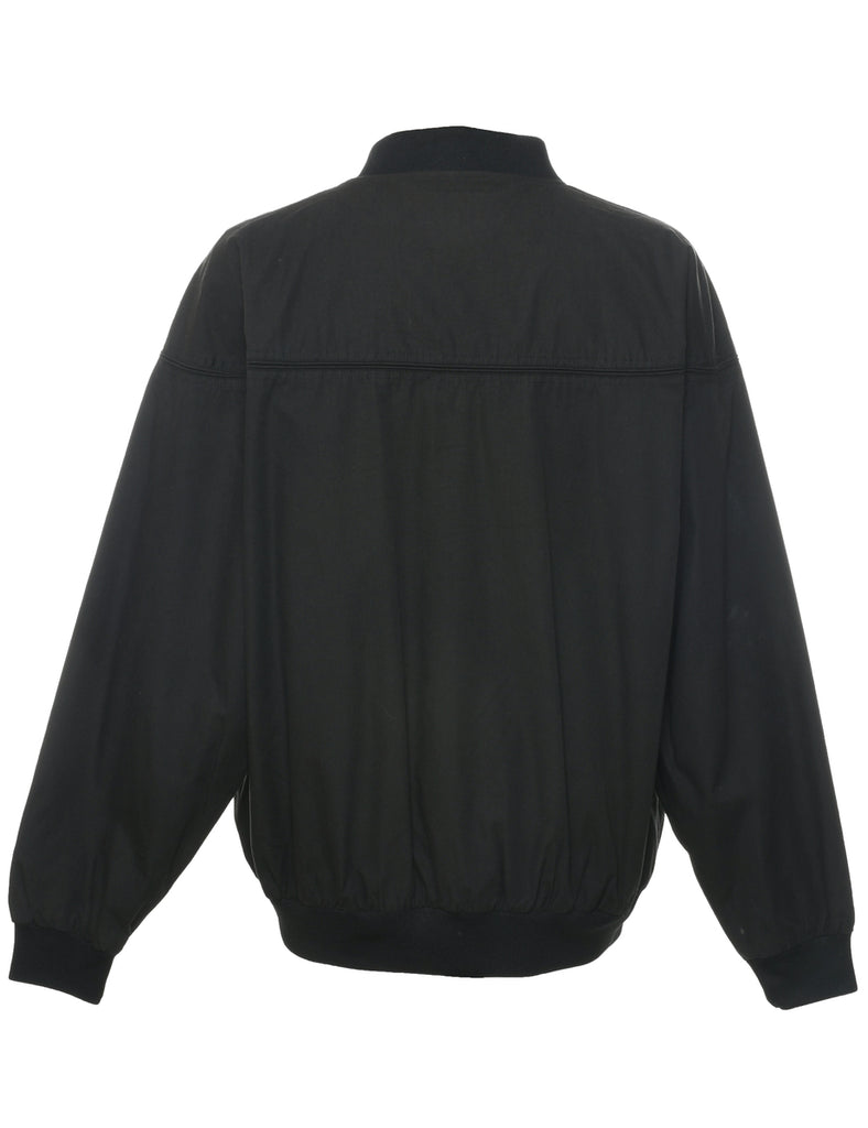 Black Bomber Jacket - XL