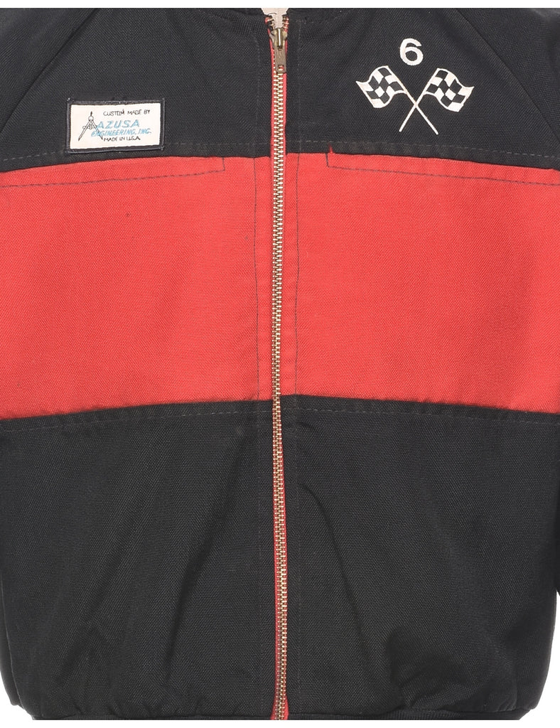 Black Bomber Jacket - M