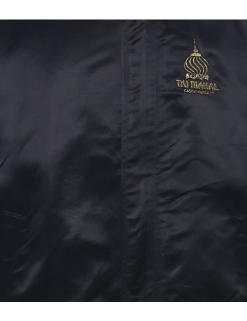 Black Bomber Jacket - L