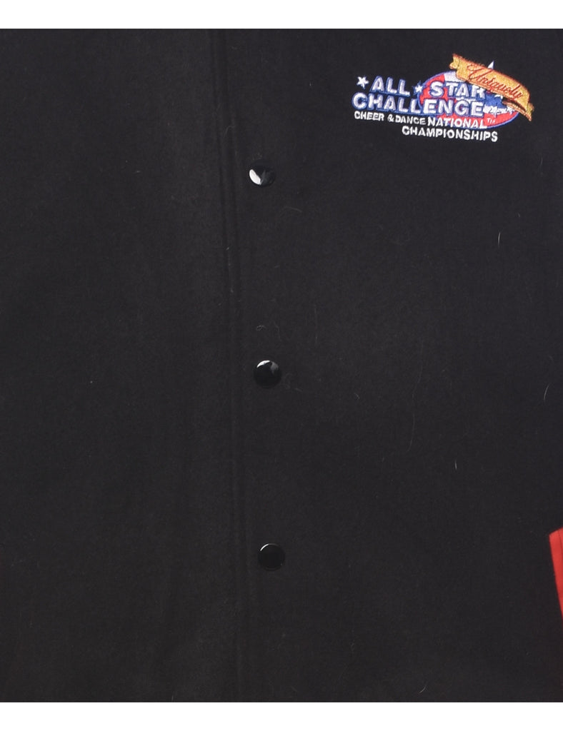 Black Bomber Jacket - M