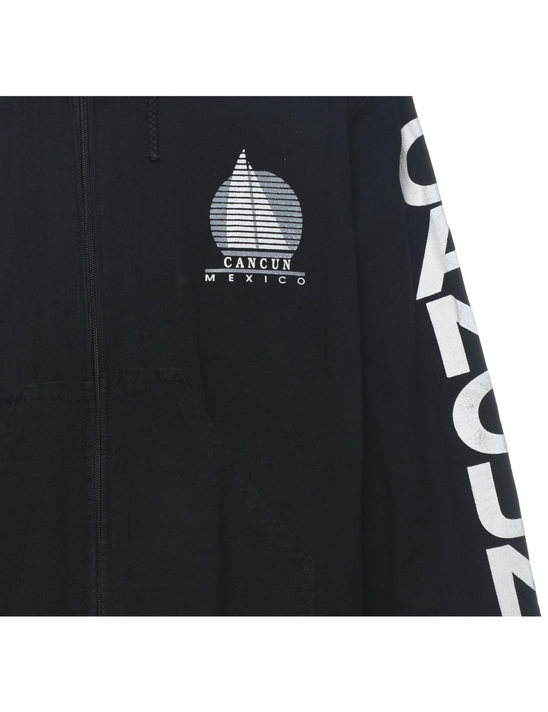 Black Cancun Mexico Jacket - S