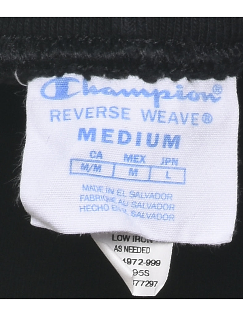 Black Champion Reverse Weave Jogging Bottoms - W30 L29