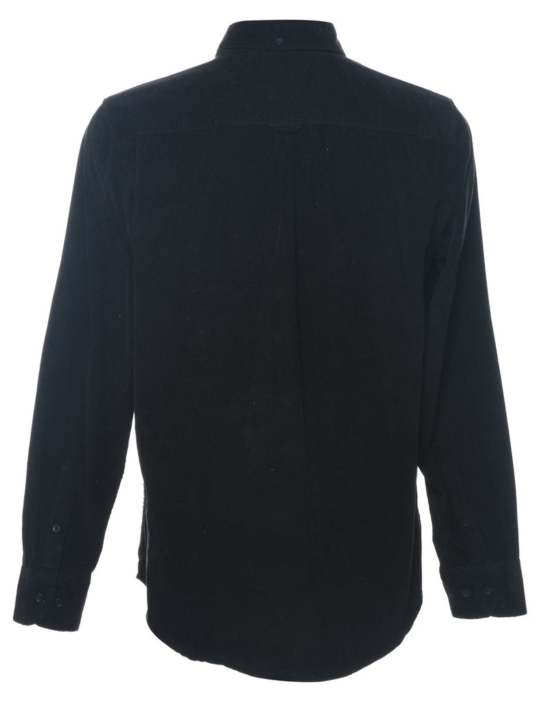 Black Corduroy Shirt - L