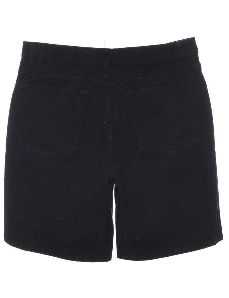 Black Denim Shorts - W34 L9