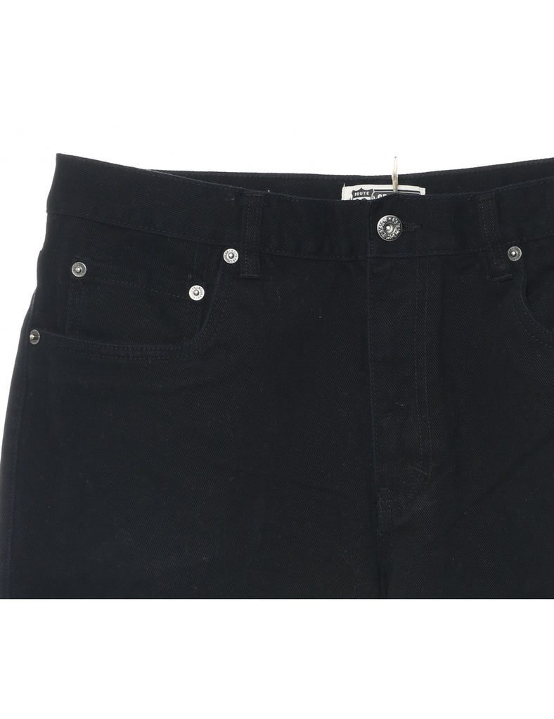 Black Denim Shorts - W34 L9