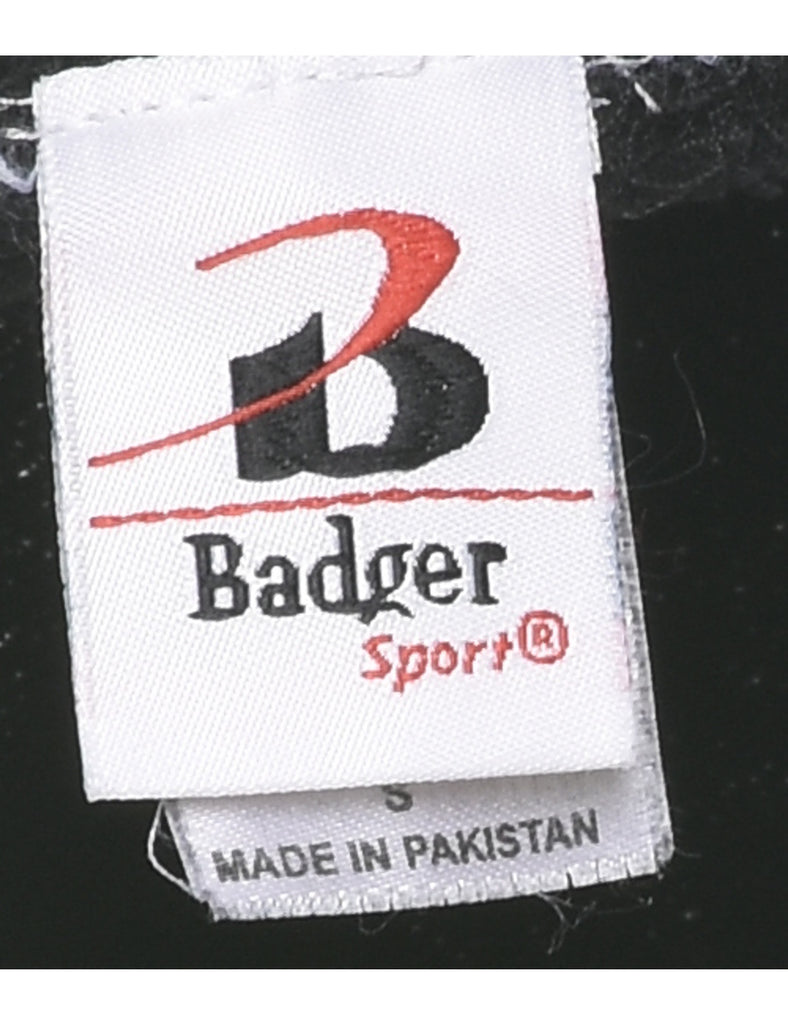 Black Embroidered Jogging Bottoms - W27 L28